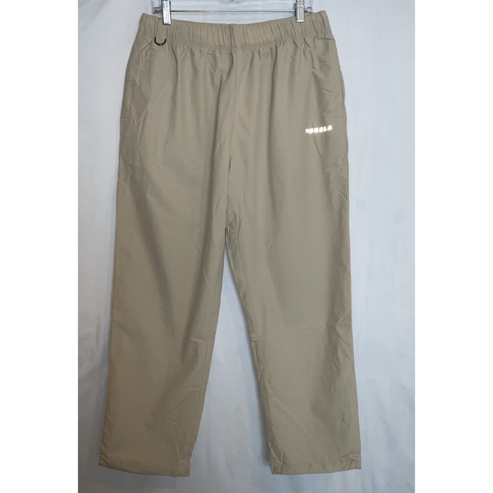 NWT Men's YoungLA 201 Off The Grid Mesh Lined Jogger Pants - Khaki -‎ XL